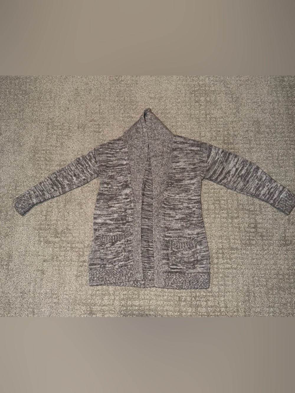 Old Navy Kids Gray Knit Open Cardigan Sweater Long Sleeve Size 5T